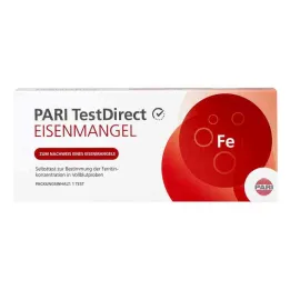 Pari Testdirect αυτοέλεγχος αίματος για έλλειψη σιδήρου (1 τεμάχιο)