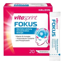 Vitasprint Focus Direct Sticks, 20 τεμ