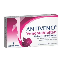 ANTIVENO Venous δισκία 360 mg επικαλυμμένα με λεπτό υμένιο δισκία, 30 τεμ