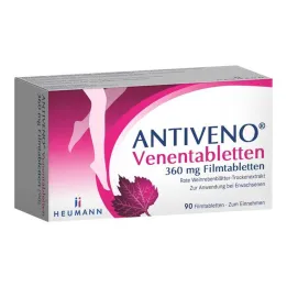 ANTIVENO Φλεβικά δισκία 360 mg επικαλυμμένα με λεπτό υμένιο δισκία, 90 τεμ
