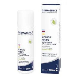 DERMASENCE Chrono retare active.VIT-C νυχτερινή φροντίδα, 50 ml