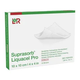 Κομπρέσες Suprasorb Liquacel Pro 10x10 cm, 10 τεμ