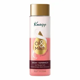 Λάδι Kneipp & γάλα 2 φάσεων μπάνιου γάλα βρώμης argan, 250 ml