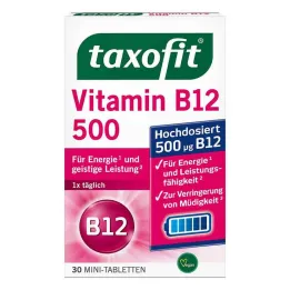 Taxofit Vitamin B12 500 mini δισκία, 30 τεμ