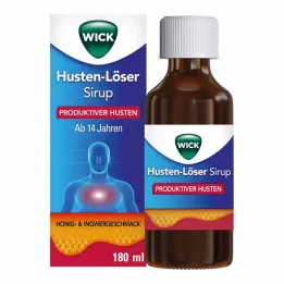 WICK Σιρόπι για τον βήχα με γεύση μέλι 200mg /15ml, 180 ml