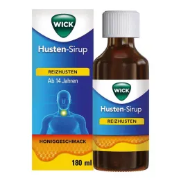 WICK Σιρόπι βήχα για ξηρό βήχα με μέλι, 180 ml