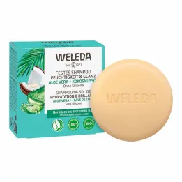 Weleda στερεό σαμπουάν υγρασίας & λάμψη, 50 γρ