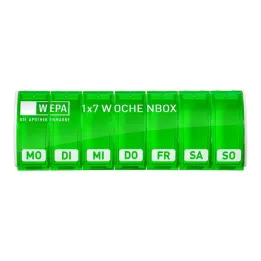 Wepa 1x7 εβδομαδιαίο κουτί UV-προστασία + πράσινο, 1 τεμ