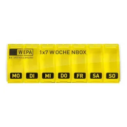 Wepa 1x7 εβδομαδιαίο κουτί UV-προστασία + κίτρινο, 1 τεμ