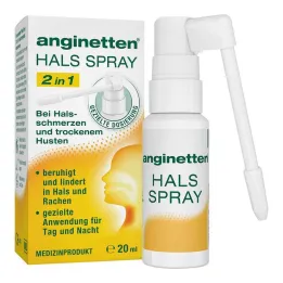 Σπρέι λαιμού Anginette 2 σε 1 ενήλικες, 20 ml