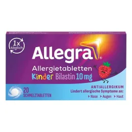 Ταμπλέτες αλλεργίας Allegra για παιδιά 10 mg λιωμένες ταμπλέτες, 20 τεμ