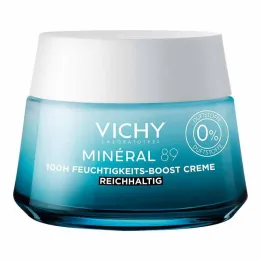 Vichy Mineral 89 κρέμα πλούσια χωρίς άρωμα, 50 ml