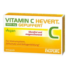 Βιταμίνη C Hevert 500 mg ρυθμισμένες κάψουλες, 60 τεμ