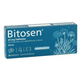 Δισκία Bitosen 20 mg, 20 τεμάχια