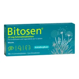 Bitosen 20 mg δισκία διασπειρόμενα στο στόμα, 10 τεμ
