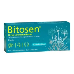 Bitosen 20 mg δισκία διασπειρόμενα στο στόμα, 30 τεμ