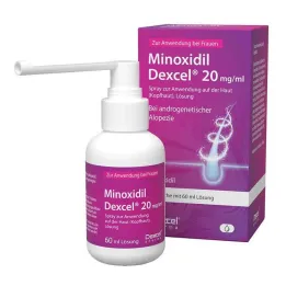 Minoxidil Dexcel 20 mg / ml σπρέι για χρήση στο τριχωτό της κεφαλής, 60 ml