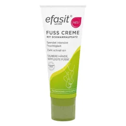 Κρέμα ποδιών Efasit με εξάρτημα σφουγγαριού, 75 ml