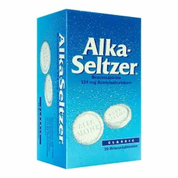 ALKA-SELTZER κλασικά αναβράζοντα δισκία, 2X10 τεμάχια