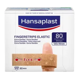 Hansaplast Elastic Finger Plaster Straps, 80 τεμ