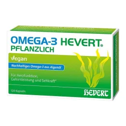 Μαλακές κάψουλες φυτικής προέλευσης Omega-3 Hevert, 120 κάψουλες