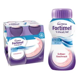 Fortimel με άρωμα φράουλας 1,5 kcal (4x200 ml)