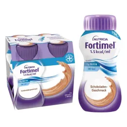Fortimel με άρωμα σοκολάτας 1,5 kcal (4x200 ml)