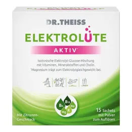 Δρ.Theiss Elektrolüte Active Powder Sachets, 15 τεμ