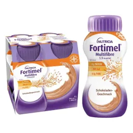 Άρωμα σοκολάτας Fortimel Multifibre 1,5 Kcal (4x200 ml)