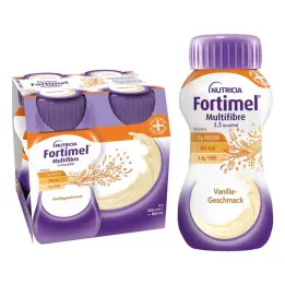 Fortimel Multifibre 1,5 Kcal άρωμα βανίλιας (4x200 ml)