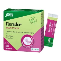 Floradix Iron Sticks Powder Salus, 20 τεμ