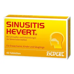 Δισκία Sinusitis Hevert, 40 τεμ