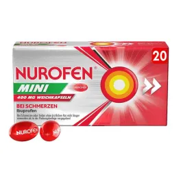 Nurofen Mini 400 mg μαλακές κάψουλες, 20 τεμ