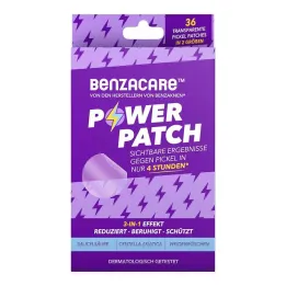 Benzacare Power Patch κατά των σπυριών, 36 τμχ
