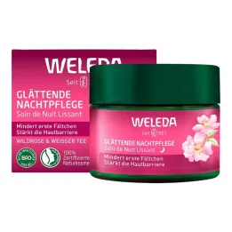 Weleda εξομαλυντική νυχτερινή περιποίηση άγριου τριαντάφυλλου &amp; λευκό τσάι, 40 ml
