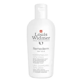 Louis Widmer remederm γάλα σώματος 10% ουρία χωρίς άρωμα (200 ml)