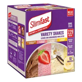 Συσκευασία δειγμάτων Slim Fast Powder Mixed (368 g)
