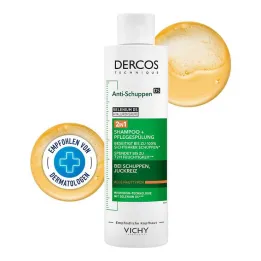 Vichy Dercos Anti-Dandruff 2in1 Σαμπουάν και Μαλακτικό, 200 ml