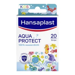 Παιδικές ταινίες γύψου Hansaplast Aqua Protect, 20 τεμαχίων