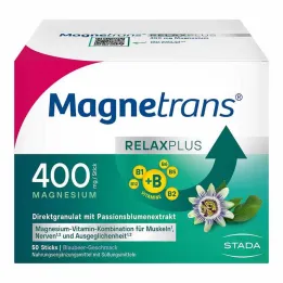 Magnetrans Relax + 400 mg granulate sticks blueberry, 50 τμχ
