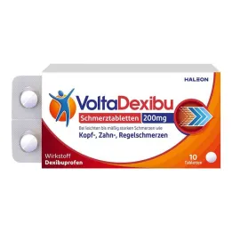 VoltaDexibu παυσίπονα 200 mg επικαλυμμένα με λεπτό υμένιο δισκία, 10 τεμ