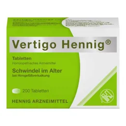 Ταμπλέτες Vertigo Hennig, 200 τμχ