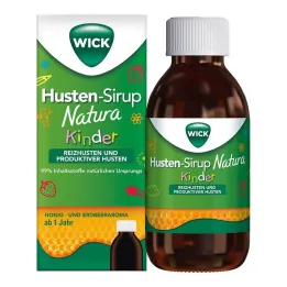 WICK Σιρόπι για τον βήχα Natura Children, 140 ml