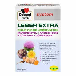 Κάψουλες συστήματος Doppelherz Liver Extra, 120 τεμ