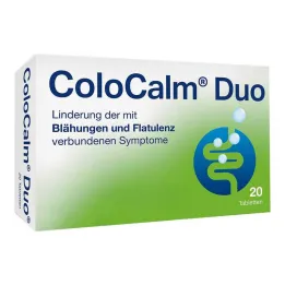 Επικαλυμμένα με λεπτό υμένιο δισκία Colocalm Duo, 20 τεμ