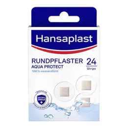 Hansaplast Aqua Protect στρογγυλός σοβάς, 24 τεμαχίων