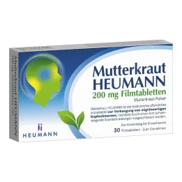 Feverfew Heumann 200 mg επικαλυμμένα με λεπτό υμένιο δισκία, 30 τεμ