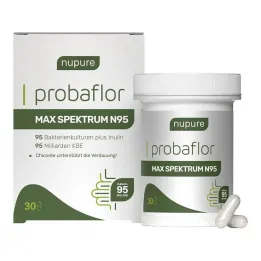 Nupure probaflor Max Spektrum N95 γαστροανθεκτικές κάψουλες, 30 τεμ