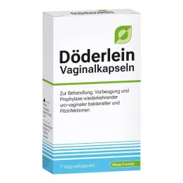 Κολπικές κάψουλες Döderlein με βακτήρια γαλακτικού οξέος, 7 τεμάχια