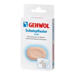 Gehwol προστατευτικός σοβάς οβάλ, 4 τεμάχια
